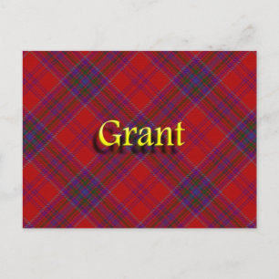 Scottish Clan Grant Postcard
