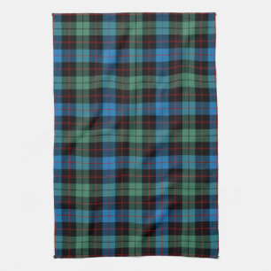 Scottish Clan Guthrie Tartan Plaid Tea Towel