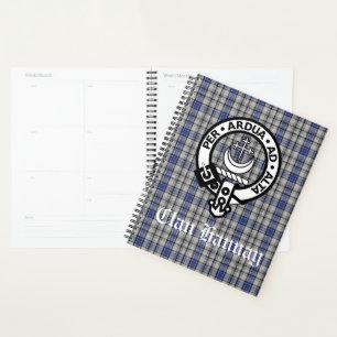 Scottish Clan Hannay Custom Planner
