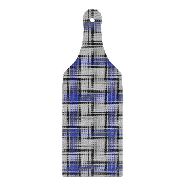 Scottish Clan Hannay Tartan Cutting Board (Front)