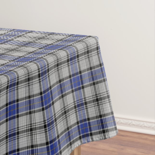 Scottish Clan Hannay Tartan Tablecloth (In Situ)