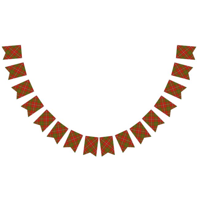 Scottish Clan Hay Tartan Bunting (All)