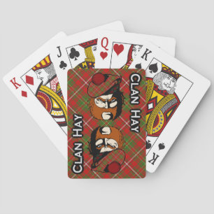 Scottish Clan Hay Tartan Deck Playing Cards