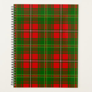 Scottish Clan Hay Tartan Plaid Planner
