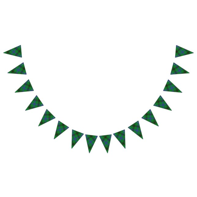 Scottish Clan Henderson Tartan Bunting (All)