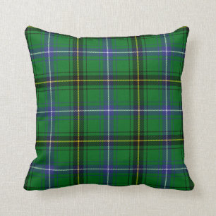 Scottish Clan Henderson Tartan Plaid Cushion