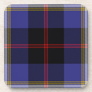 Scottish Clan Hill Tartan Plaid Coaster