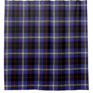 Scottish Clan Hill Tartan Plaid Shower Curtain