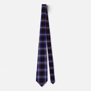 Scottish Clan Hill Tartan Plaid Tie