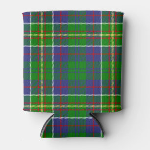 Scottish Clan Hunter Tartan Plaid Can Cooler