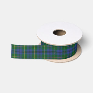Scottish Clan Johnstone Johnston Classic Tartan Satin Ribbon