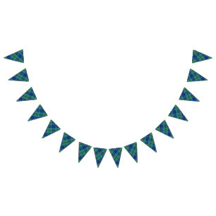 Scottish Clan Keith Tartan Bunting