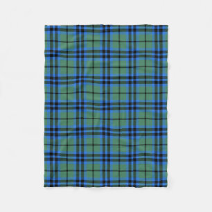 Scottish Clan Keith Tartan Plaid Fleece Blanket