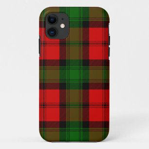 Scottish Clan Kerr Tartan Plaid iPhone 11 Case