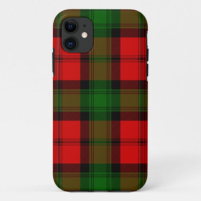 Scottish Clan Kerr Tartan Plaid Case-Mate iPhone Case (Back)