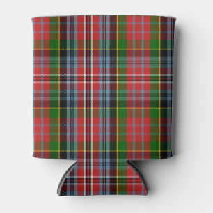 Scottish Clan Kidd Tartan Plaid Can Cooler