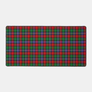 Scottish Clan Kilgore Tartan Plaid Desk Mat