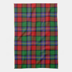 Scottish Clan Kilgore Tartan Plaid Tea Towel