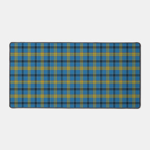 Scottish Clan Laing Tartan Plaid Desk Mat