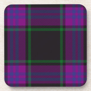 Scottish Clan Laird Tartan Plaid Coaster