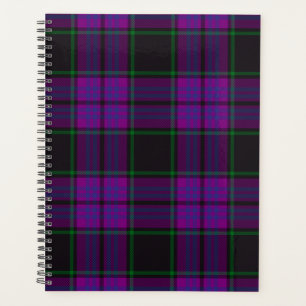 Scottish Clan Laird Tartan Plaid Planner