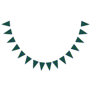 Scottish Clan Lamont Tartan Bunting