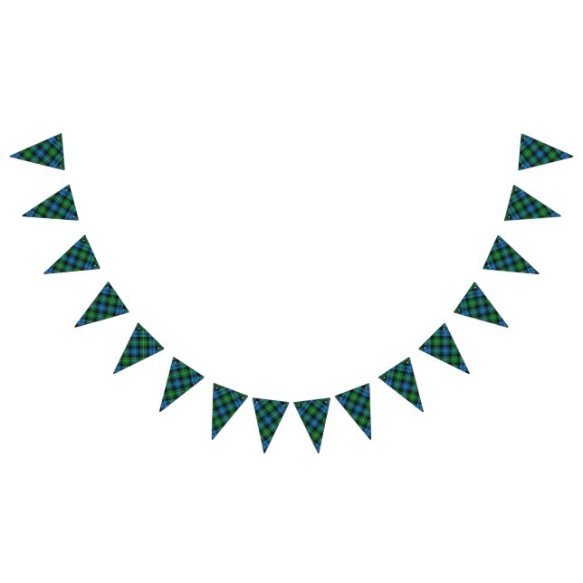 Scottish Clan Lamont Tartan Bunting (All)