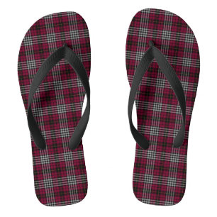 Scottish Clan Little Tartan Plaid  Thongs