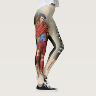 Scottish Clan MacAlister By R. R. McIan Leggings