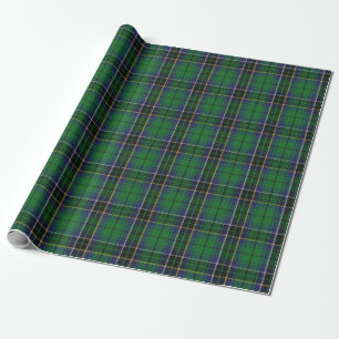 Scottish Clan MacAlpine MacAlpin Tartan Wrapping Paper