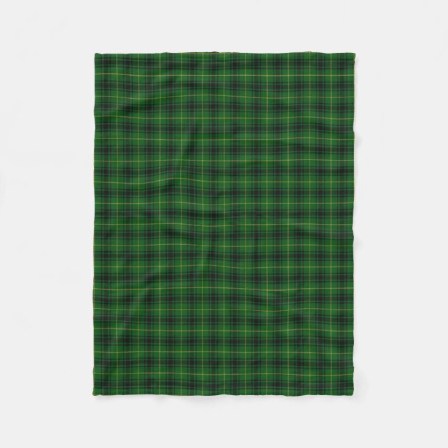 Scottish Clan MacArthur Arthur Classic Tartan Fleece Blanket (Front)