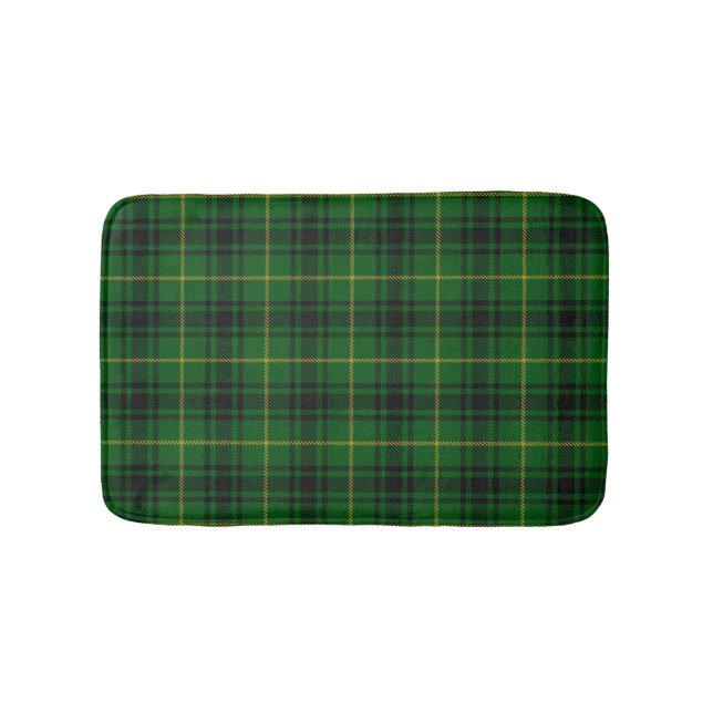 Scottish Clan MacArthur Arthur Tartan Plaid Bath Mat (Front)