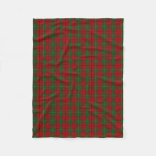 Scottish Clan MacAulay Classic Tartan Fleece Blanket