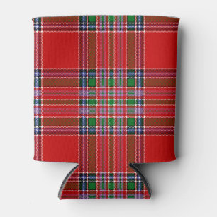 Scottish Clan MacBean Tartan Plaid Can Cooler