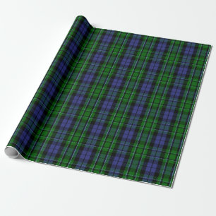 Scottish Clan MacCallum Tartan Plaid Wrapping Paper