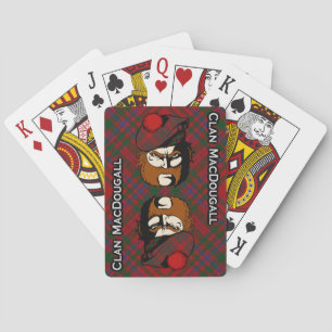 Scottish Clan MacDougall Tartan Deck Playing Cards