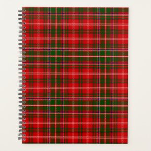 Scottish Clan MacDougall Tartan Plaid Planner