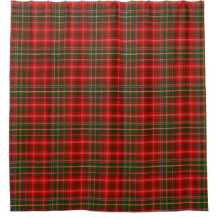 Scottish Clan MacDougall Tartan Plaid Shower Curtain