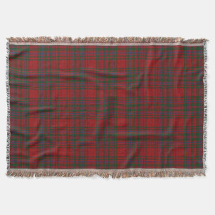 Scottish Clan MacDougall Tartan Throw Blanket