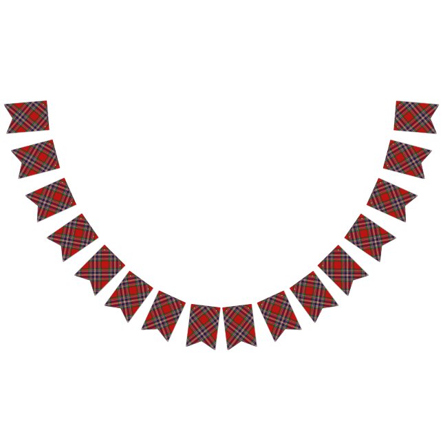 Scottish Clan MacFarlane Tartan Bunting (All)