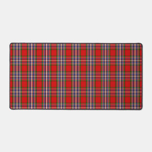 Scottish Clan MacFarlane Tartan Plaid Desk Mat