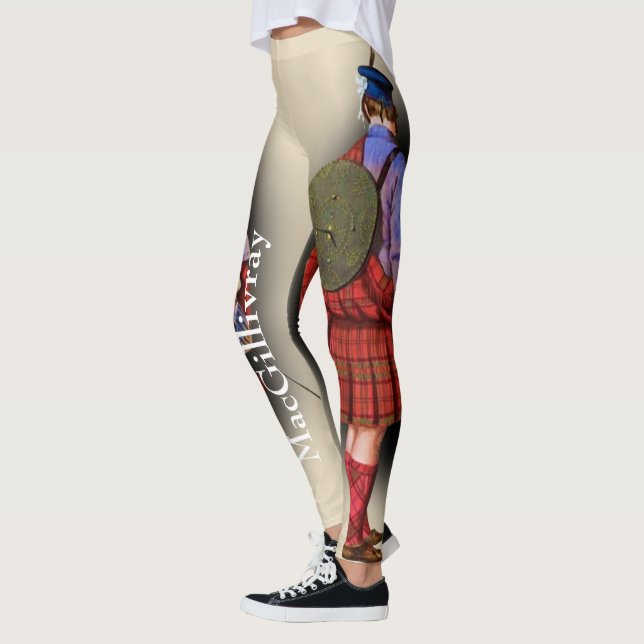 Scottish Clan MacGillivray By R. R. McIan Leggings (Left)