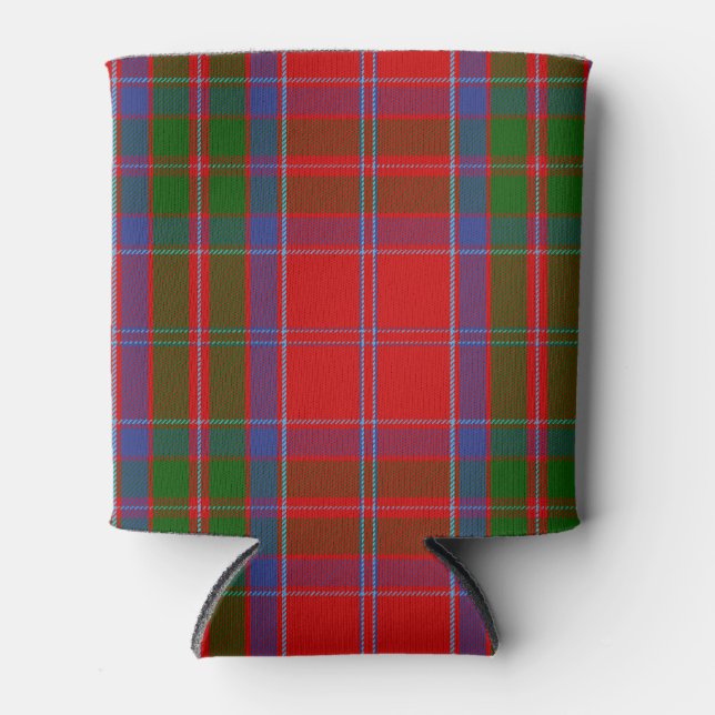 Scottish Clan MacGillivray Tartan Plaid Can Cooler (Front)