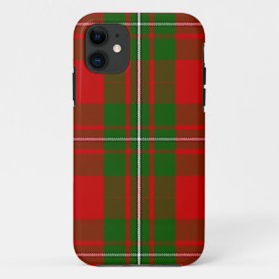 Scottish Clan MacGregor Tartan Plaid iPhone 11 Case