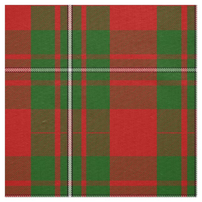 Scottish Clan MacGregor Tartan Plaid Fabric (Swatch)