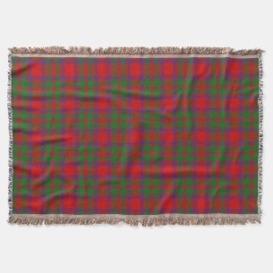 Scottish Clan MacIntosh Tartan Plaid Throw Blanket