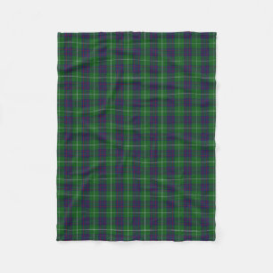 Scottish Clan MacIntyre Classic Tartan Fleece Blanket