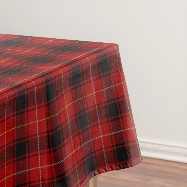 Scottish Clan MacIver MacIvor Tartan Tablecloth (In Situ)