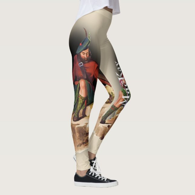 Scottish Clan MacKay By R. R. McIan Leggings (Right)