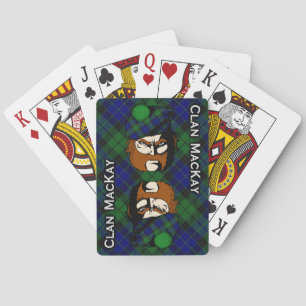 Scottish Clan MacKay Tartan Deck Playing Cards